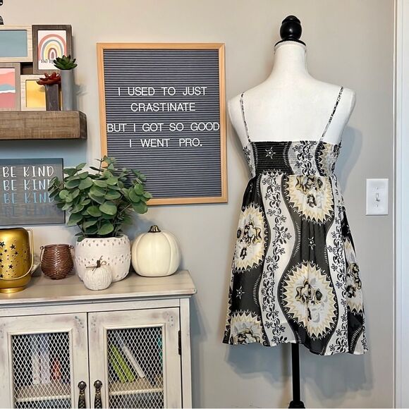 Free People Eternal Spring Twist Chiffon Dress - Size XS - Picture 8 of 10
